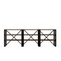 HANAH HOME Polica Prof Walnut Black - slika 4