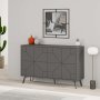 HANAH HOME Komoda Dune - Anthracite - slika 1