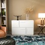 HANAH HOME Komoda Mares White - slika 1