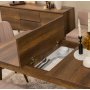 HANAH HOME Vina Walnut Stone set stola stolica i klupe - slika 3