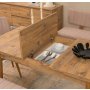 HANAH HOME Vina Atlantic Pine Stone set stola stolica i klupe - slika 3