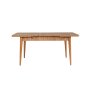 HANAH HOME Vina Atlantic Pine Anthracite set : sto , stolice i klupa - slika 5