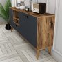 HANAH HOME Komoda Napoli Anthracite - slika 4