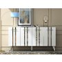 HANAH HOME Komoda Asel White Gold - slika 1