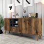 HANAH HOME Komoda Napoli Walnut - slika 2