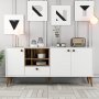 HANAH HOME Komoda Napoli White - slika 1