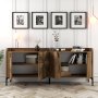 HANAH HOME Komoda Venedik Walnut - slika 3