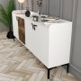 HANAH HOME Komoda Venedik White - slika 4