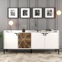 HANAH HOME Komoda Venedik White - slika 1