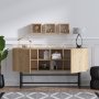 HANAH HOME Komoda Odette Sapphire Oak - slika 3