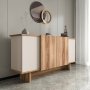 HANAH HOME Komoda Diana Sand Walnut - slika 3