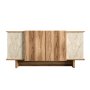 HANAH HOME Komoda Diana Travertine Walnut - slika 5