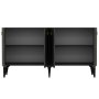 HANAH HOME Komoda Doruk Anthracite Gold - slika 5