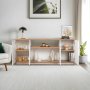 HANAH HOME Komoda Arista White Atlantic Pine - slika 3