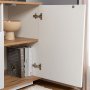 HANAH HOME Komoda Arista White Atlantic Pine - slika 4