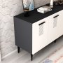 HANAH HOME Komoda Asimo Anthracite White - slika 5