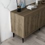 HANAH HOME Komoda Selen Walnut - slika 4