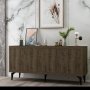 HANAH HOME Komoda Selen Walnut - slika 1
