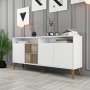 HANAH HOME Komoda Milan 160 White - slika 2