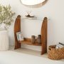 HANAH HOME Polica Surf Chesnut Transparent - slika 1