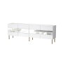 HANAH HOME TV polica Leon White Gold - slika 4