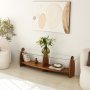 HANAH HOME TV polica Surf Chesnut Transparent - slika 5