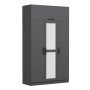 HANAH HOME Minar 3 Kapak 235 Anthracite ormar - slika 4