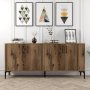 HANAH HOME Komoda Kiev Walnut - slika 1