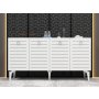 HANAH HOME Komoda Arona White - slika 1