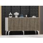 HANAH HOME Komoda Arona White Walnıut - slika 2