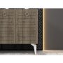 HANAH HOME Komoda Arona White Walnıut - slika 3