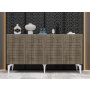 HANAH HOME Komoda Arona White Walnıut - slika 1