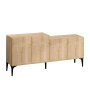 HANAH HOME Komoda Orso Sapphire Oak - slika 4