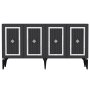 HANAH HOME Komoda Nora Anthracite Silver - slika 5
