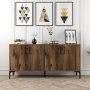 HANAH HOME Komoda Kiev 160 Walnut - slika 1
