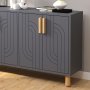 HANAH HOME Komoda Rodney Anthracite - slika 3