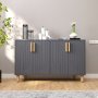 HANAH HOME Komoda Rodney Anthracite - slika 1