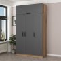 HANAH HOME Minar 235 Anthracite Dore - slika 1