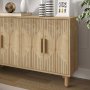 HANAH HOME Komoda Roger Saphire Oak - slika 3
