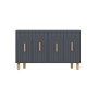 HANAH HOME Komoda Tiger Anthracite - slika 4