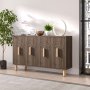 HANAH HOME Komoda Tiger Walnut - slika 2