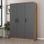 HANAH HOME Kale Anthracite 2284 - slika 1