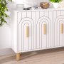 HANAH HOME Komoda Tiger White - slika 3