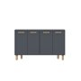 HANAH HOME Komoda Venedik Anthracite - slika 4