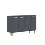 HANAH HOME Komoda Venedik Anthracite - slika 5