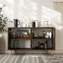 HANAH HOME Komoda Venedik - Walnut - slika 3