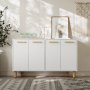 HANAH HOME Komoda Venedik - White - slika 1