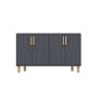 HANAH HOME Komoda Vincent Anthracite - slika 4