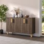 HANAH HOME Komoda Vincent Walnut - slika 2