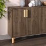 HANAH HOME Komoda Vincent Walnut - slika 3